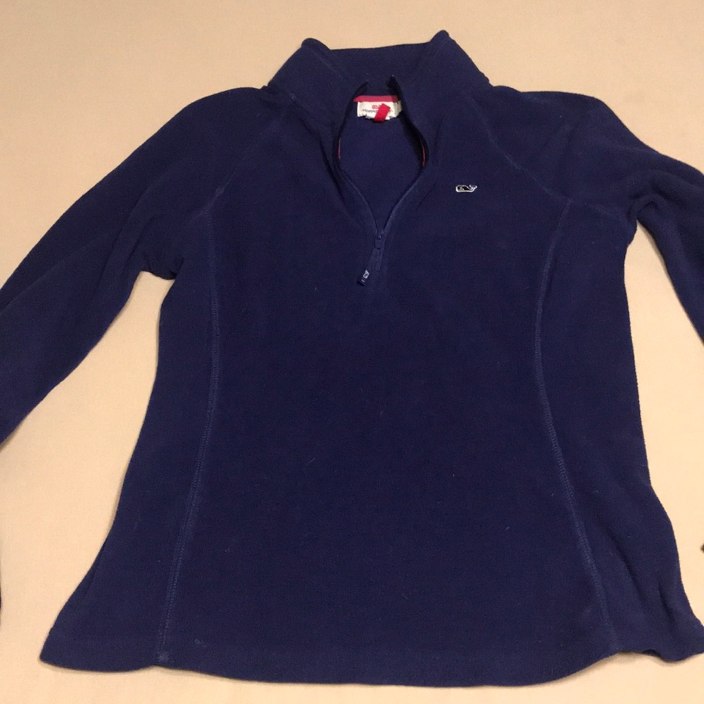 VINEYARD VINES FLEECE QUARTER ZIP